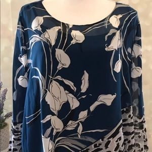 Alfani XL Blouse with built in tank